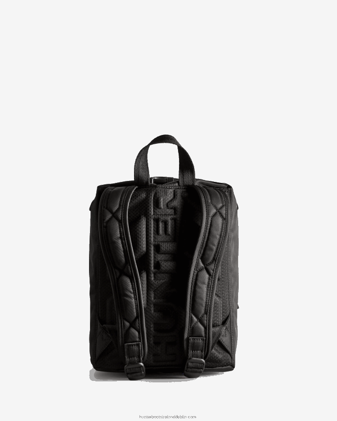 Men Hunter Mini Nylon Pioneer Top Clip Backpack Black 68TN2X423
