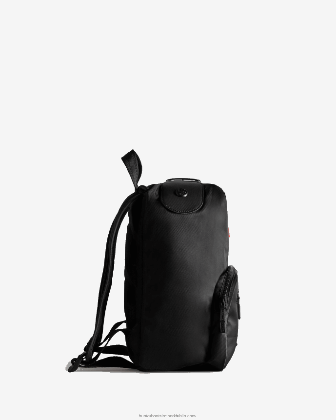 Men Hunter Mini Nylon Pioneer Top Clip Backpack Black 68TN2X423