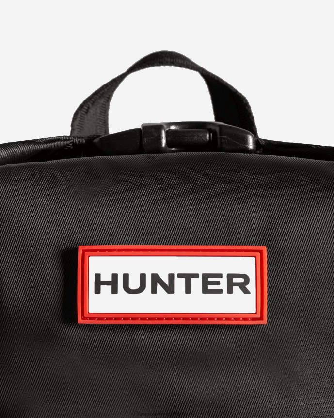 Men Hunter Mini Nylon Pioneer Top Clip Backpack Black 68TN2X423