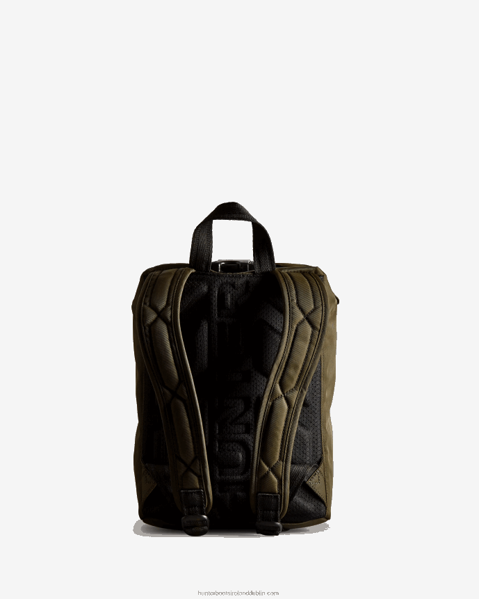 Men Hunter Mini Nylon Pioneer Top Clip Backpack Dark Olive 68TN2X424