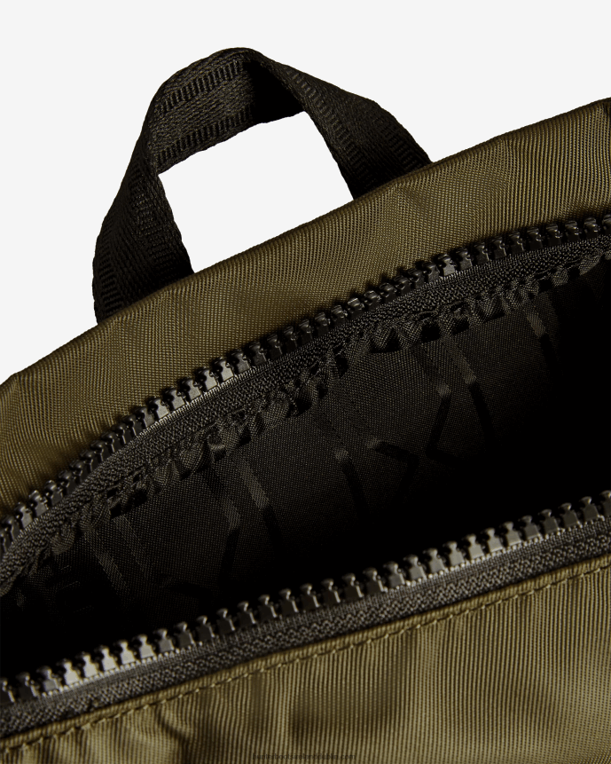 Men Hunter Mini Nylon Pioneer Top Clip Backpack Dark Olive 68TN2X424