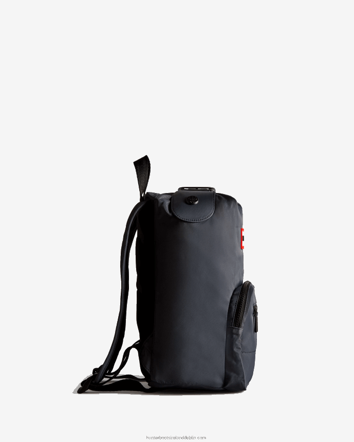 Men Hunter Mini Nylon Pioneer Top Clip Backpack Navy 68TN2X425