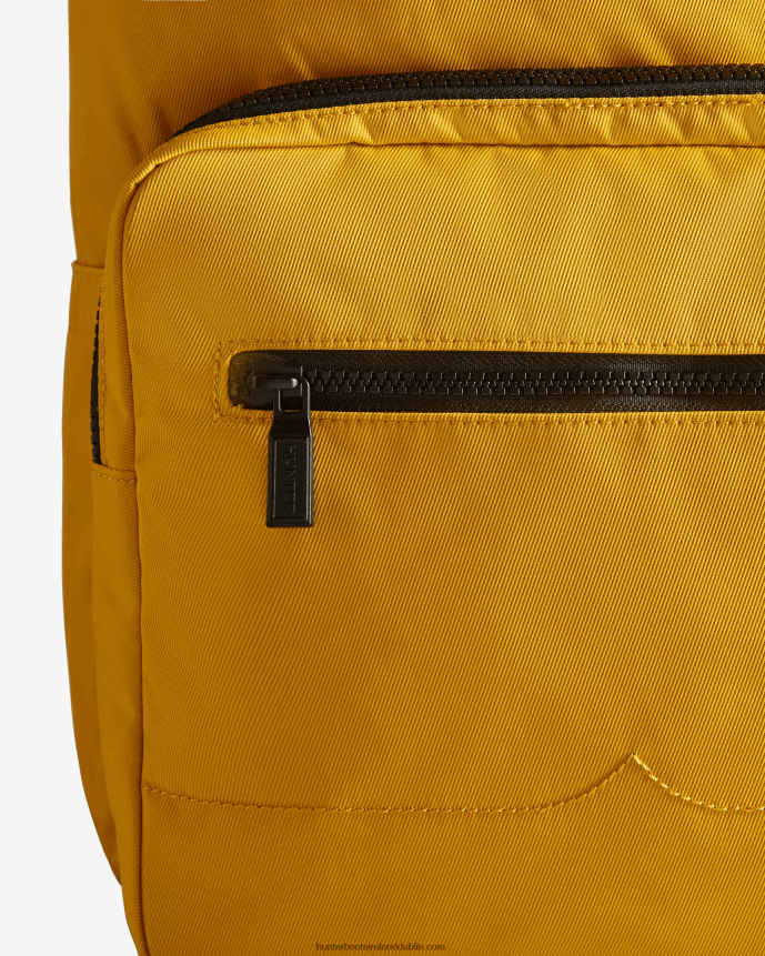 Men Hunter Nylon Pioneer Top Clip Backpack Yellow 68TN2X422