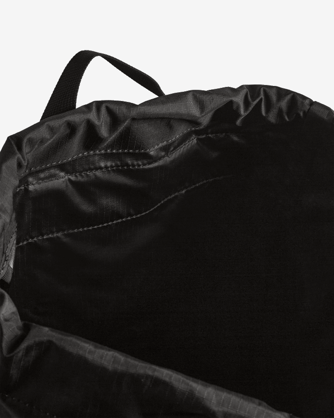 Men Hunter Travel Ripstop Recycled Nylon Two-Way Backpack Black/Red Box Logo 68TN2X406