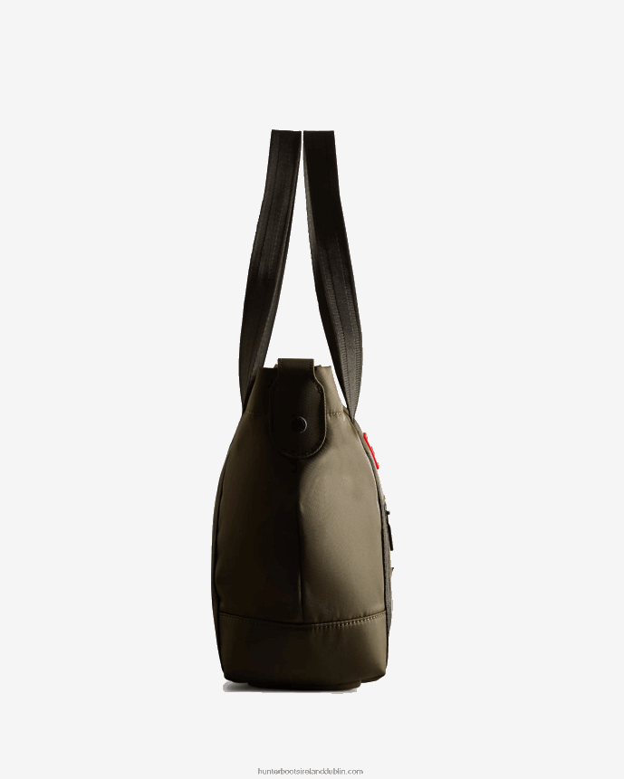 Men Hunter Nylon Medium Top Clip Tote Bag Dark Olive 68TN2X458