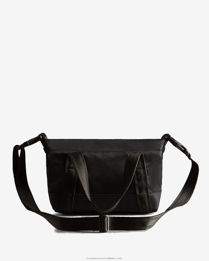 Men Hunter Nylon Mini Top Clip Tote Bag Black 68TN2X461