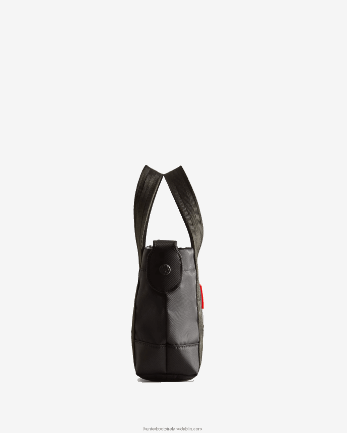 Men Hunter Nylon Mini Top Clip Tote Bag Black 68TN2X461