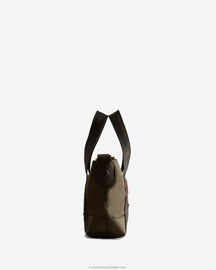 Men Hunter Nylon Mini Top Clip Tote Bag Dark Olive 68TN2X462