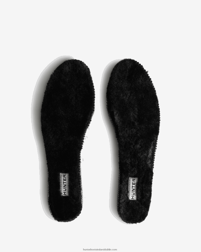 Men Hunter Original Luxury Shearling Insoles Black 68TN2X385