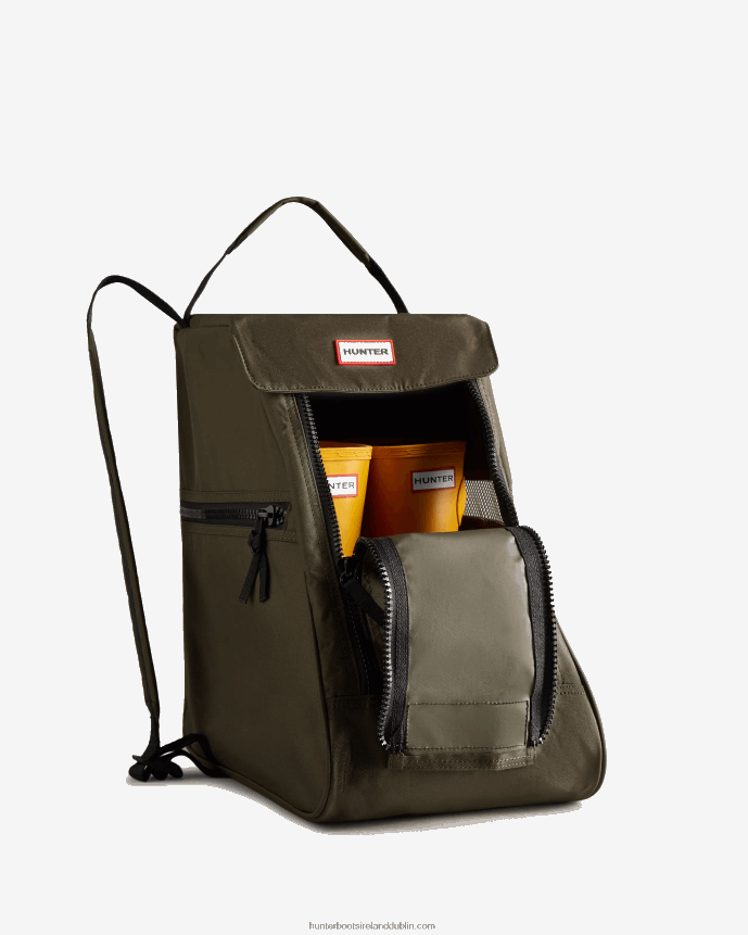 Men Hunter Short Boot Bag Dark Olive 68TN2X468
