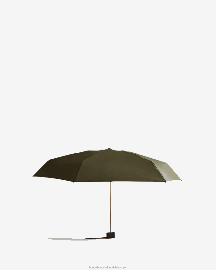 Men Hunter Mini Compact Umbrella Dark Olive 68TN2X450