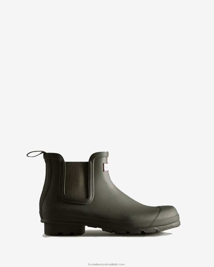 Men Hunter Original Chelsea Boots Dark Olive 68TN2X528