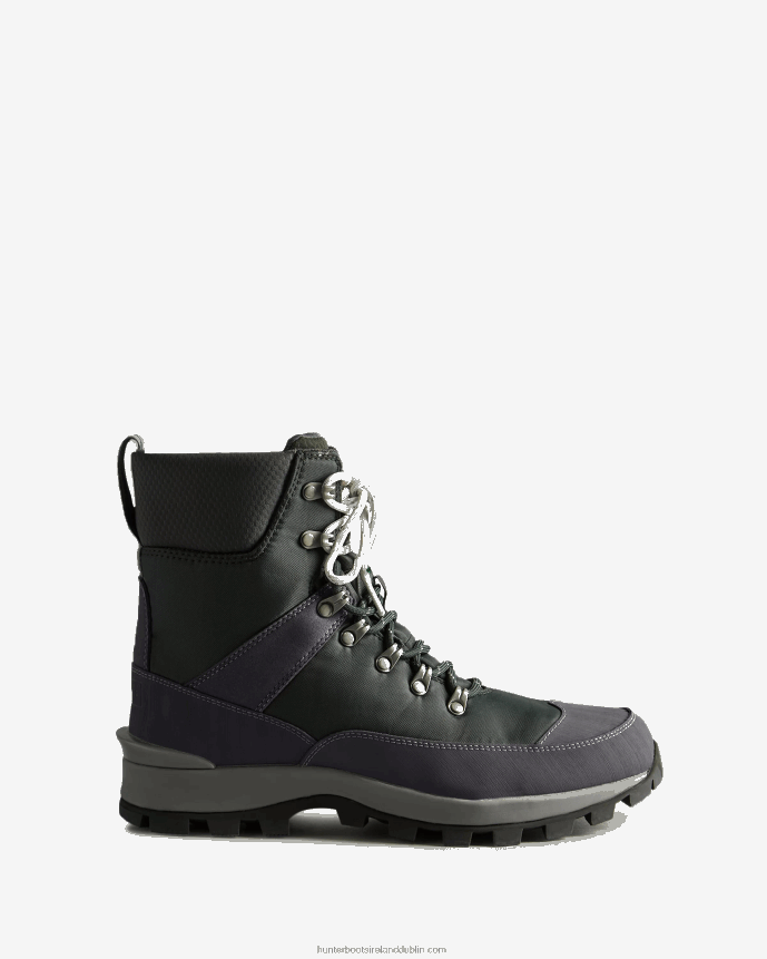 Men Hunter Insulated Recycled Polyester Commando Boots Arctic Moss Green/Henson Navy 68TN2X591