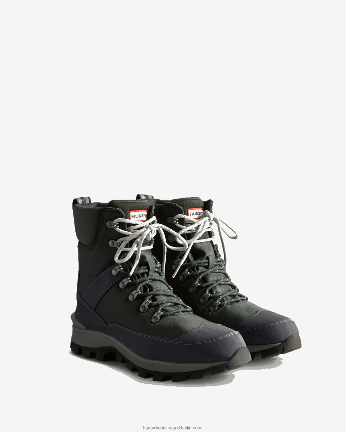 Men Hunter Insulated Recycled Polyester Commando Boots Arctic Moss Green/Henson Navy 68TN2X591