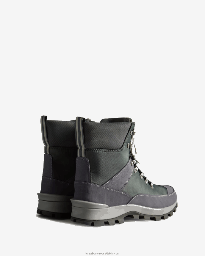 Men Hunter Insulated Recycled Polyester Commando Boots Arctic Moss Green/Henson Navy 68TN2X591