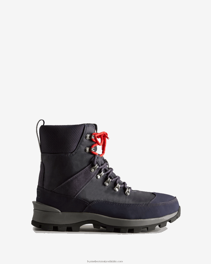 Men Hunter Insulated Recycled Polyester Commando Boots Navy/Blue Mineral 68TN2X574