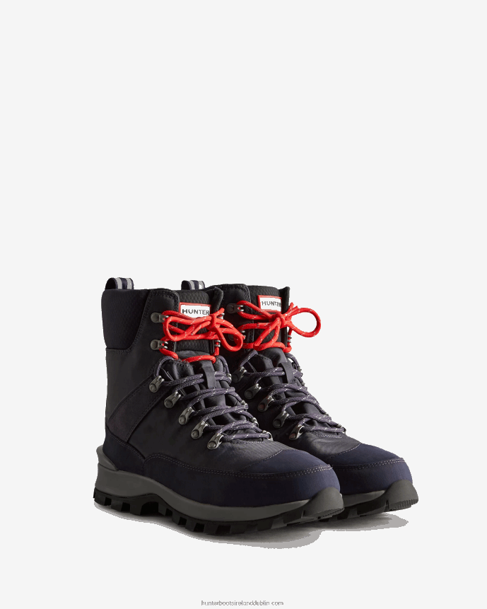 Men Hunter Insulated Recycled Polyester Commando Boots Navy/Blue Mineral 68TN2X574