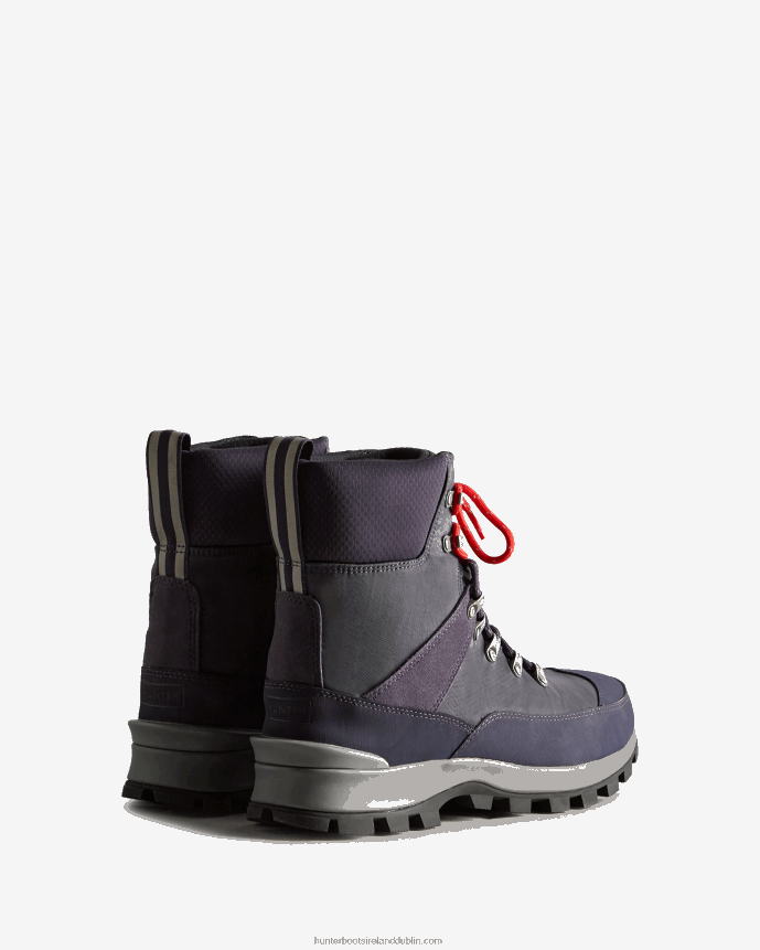 Men Hunter Insulated Recycled Polyester Commando Boots Navy/Blue Mineral 68TN2X574
