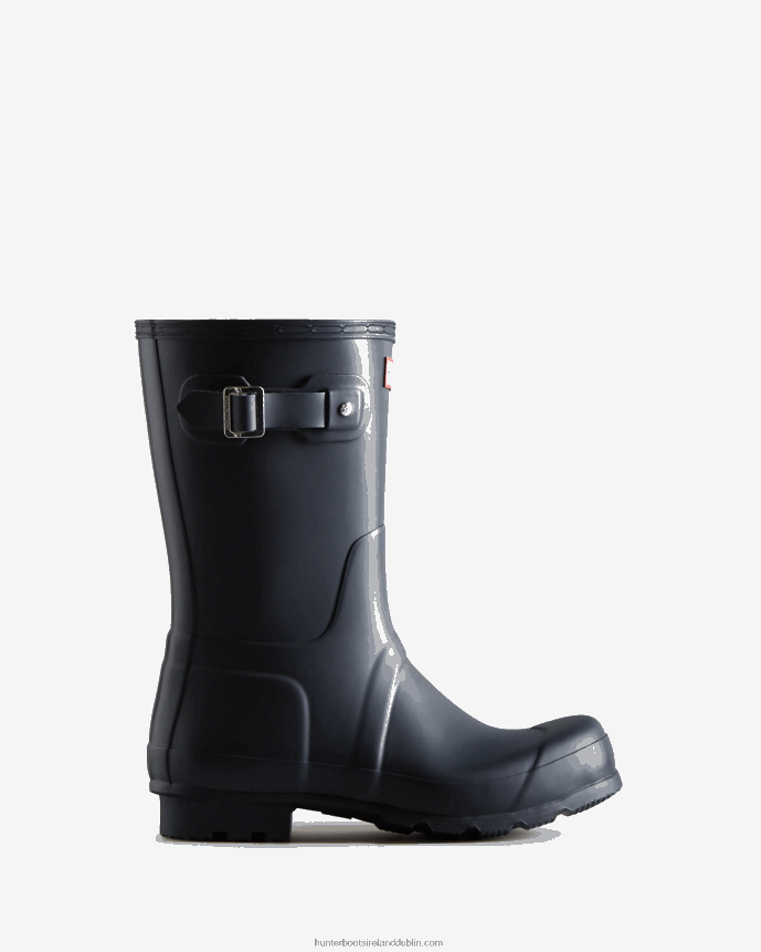 Men Hunter Original Short Rain Boots Navy 68TN2X505