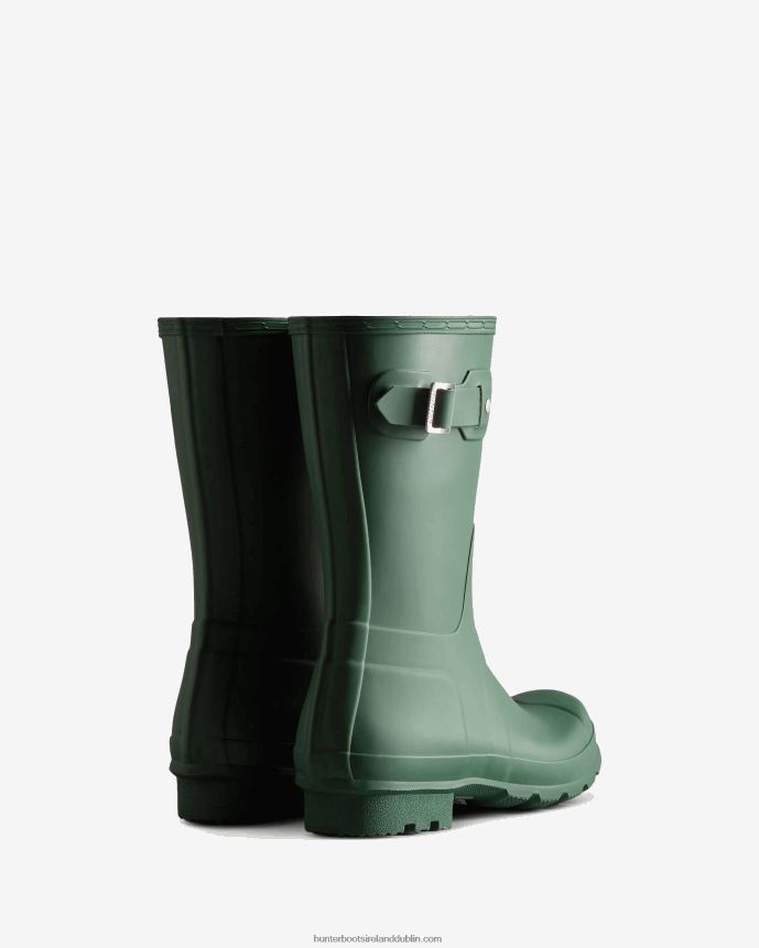 Men Hunter Original Short Rain Boots Thicket Green 68TN2X547