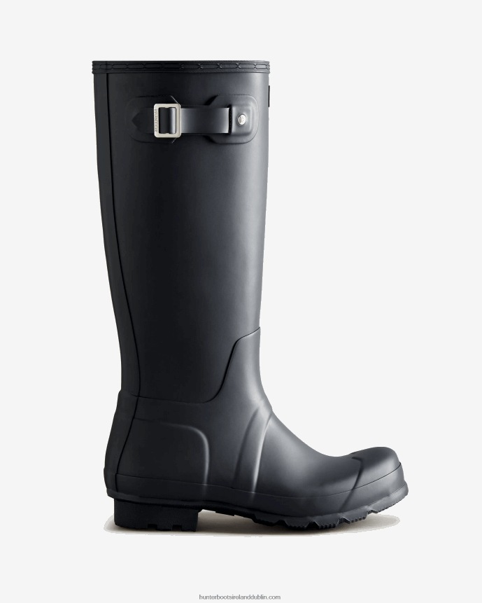 Men Hunter Original Tall Rain Boots Navy 68TN2X517