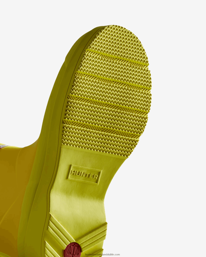 Men Hunter Play Short Rain Boots Illuminating Yellow/Zesty Yellow 68TN2X511