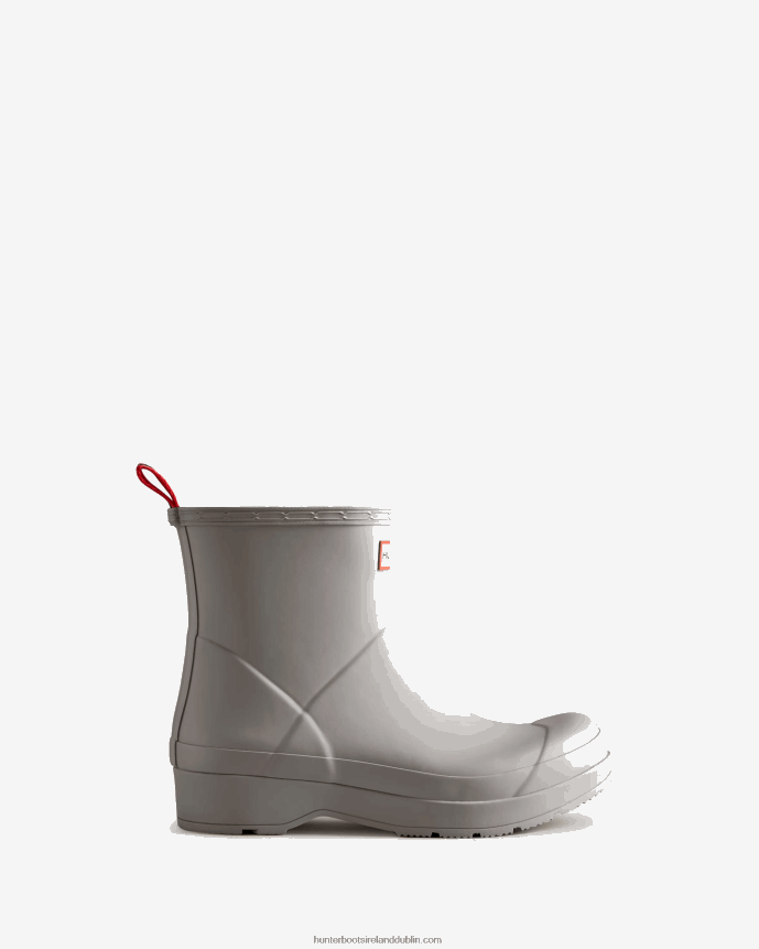 Men Hunter Play Short Rain Boots Zinc Grey 68TN2X554