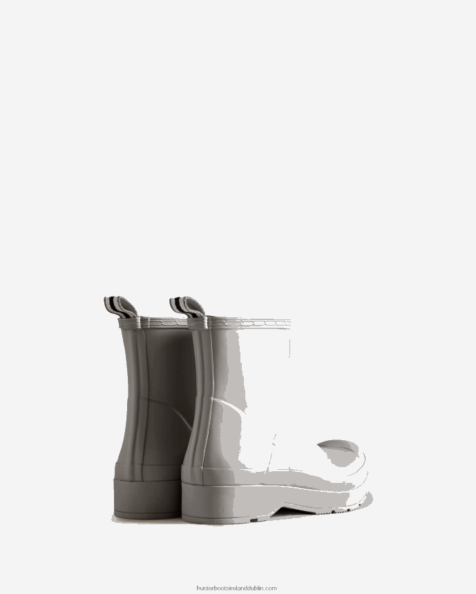 Men Hunter Play Short Rain Boots Zinc Grey 68TN2X554