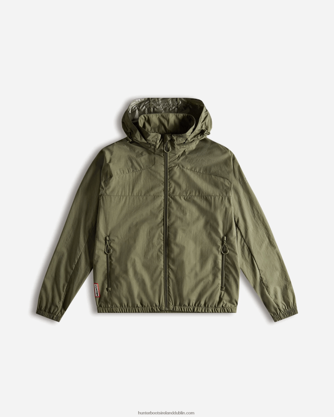 Men Hunter Travel Recycled Nylon Shell Jacket Lichen Green 68TN2X606