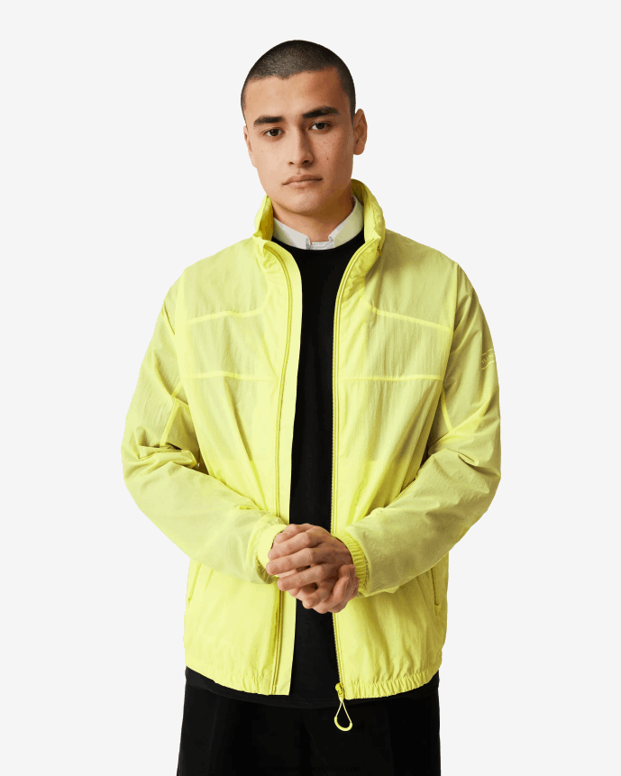 Men Hunter Travel Recycled Nylon Shell Jacket Zesty Yellow 68TN2X607