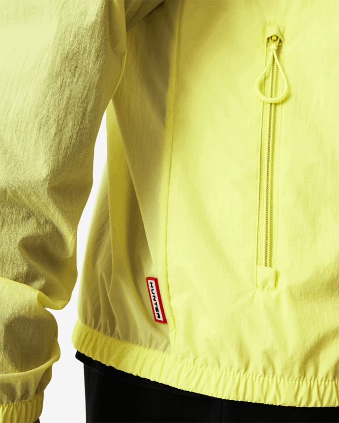 Men Hunter Travel Recycled Nylon Shell Jacket Zesty Yellow 68TN2X607