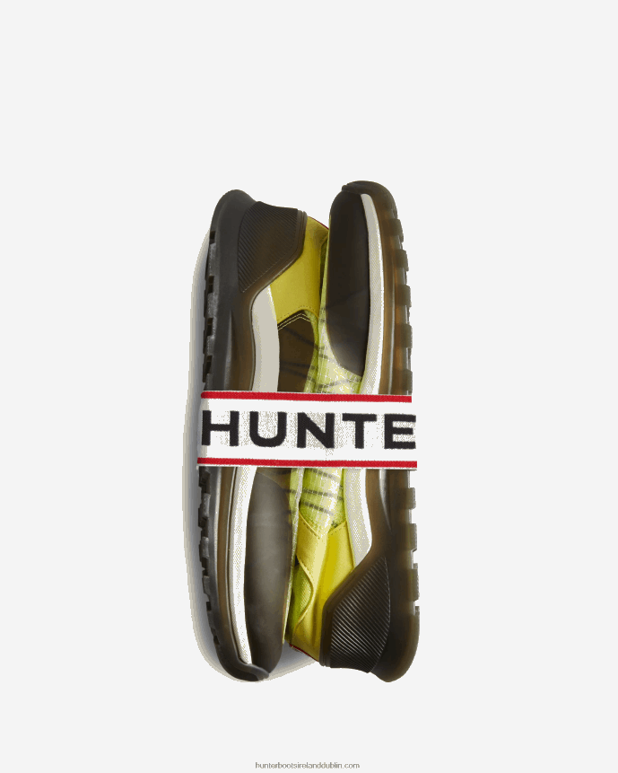 Men Hunter Travel Sneaker Zesty Yellow/Shaded White/Black 68TN2X585