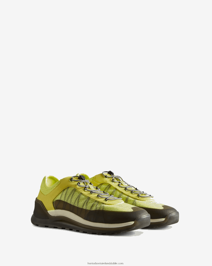 Men Hunter Travel Sneaker Zesty Yellow/Shaded White/Black 68TN2X585
