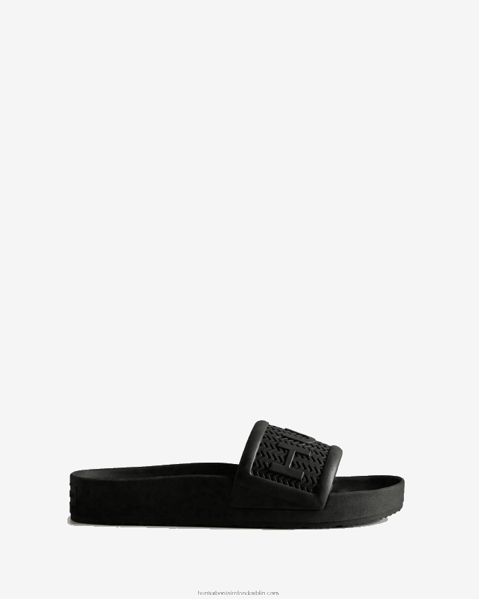 Men Hunter BLOOM Slides Black 68TN2X566