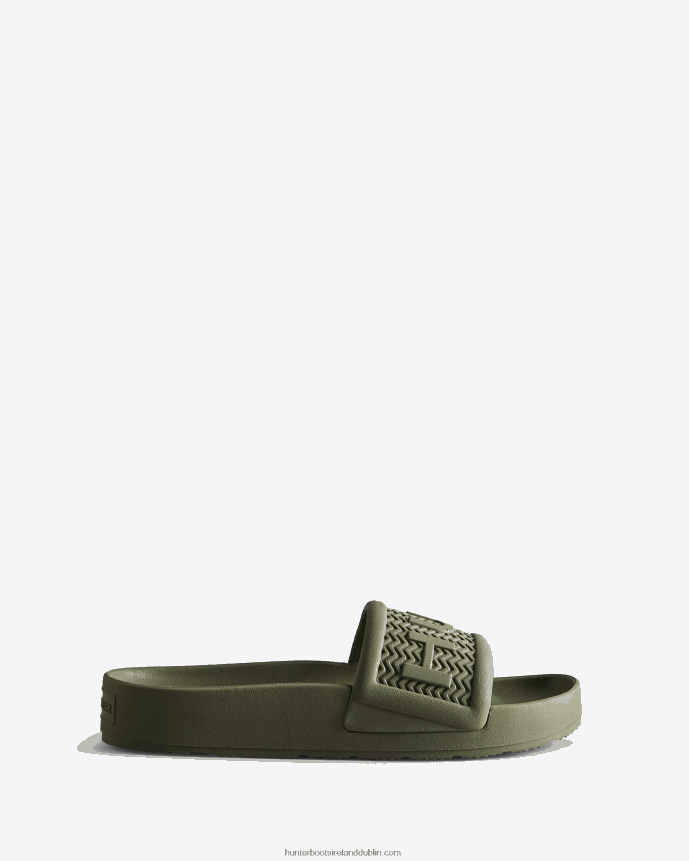 Men Hunter BLOOM Slides Lichen Green 68TN2X579
