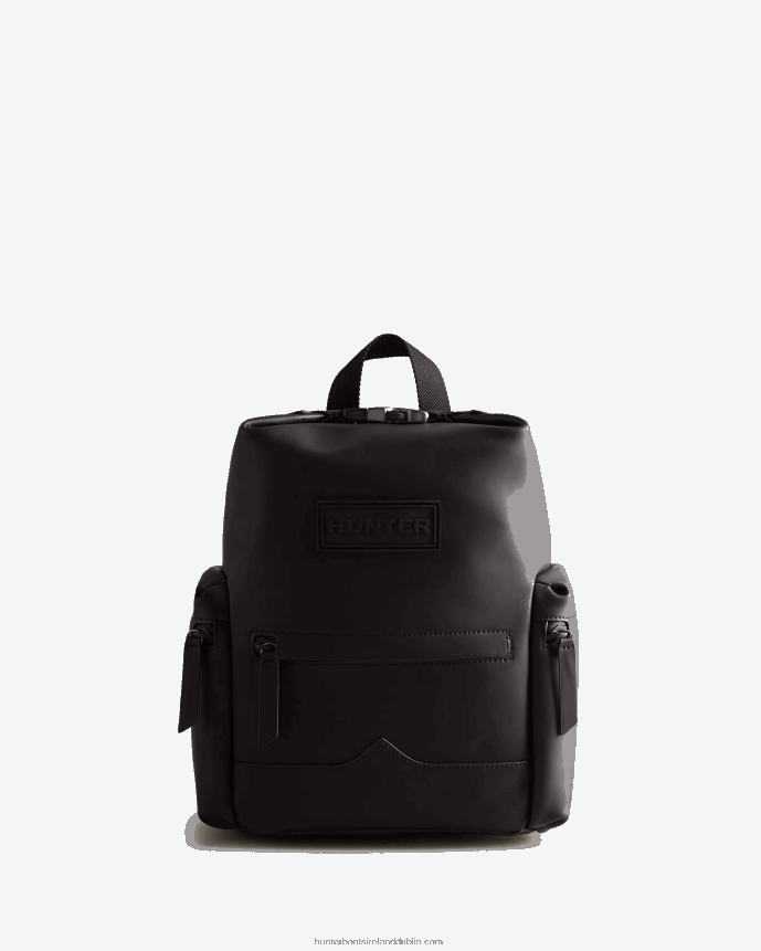 Women Hunter Mini Top Clip Backpack - Rubberized Leather68TN2X429