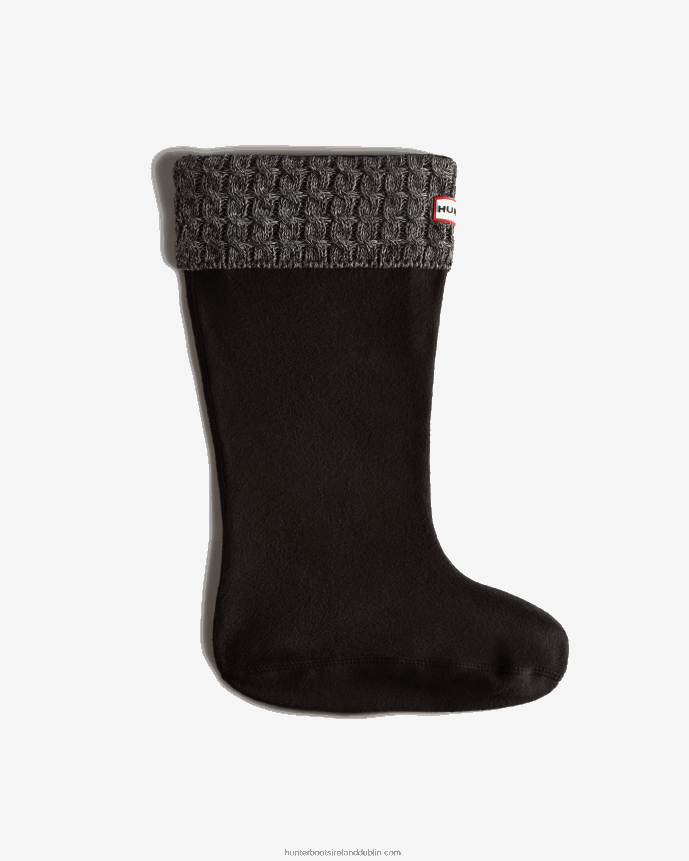 Women Hunter Recycled 6 Stitch Knitted Cuff Wide Tall Boot Socks68TN2X410