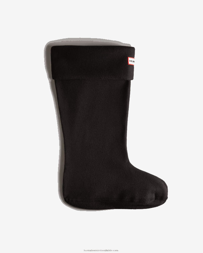 Women Hunter Recycled Fleece Cuff Wide Tall Boot Socks Black 68TN2X487