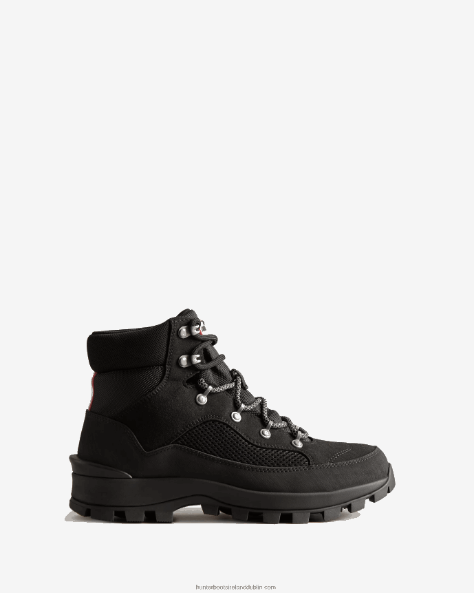Women Hunter Explorer Insulated Lace-Up Commando Boots Black 68TN2X299