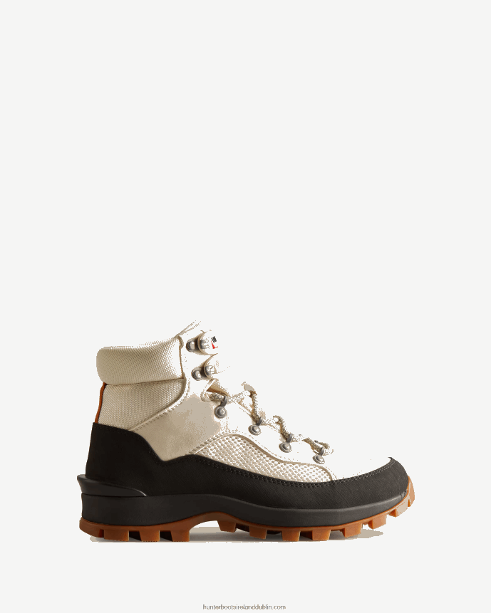 Women Hunter Explorer Insulated Lace-Up Commando Boots White Willow/Cosy Cream/Black 68TN2X330