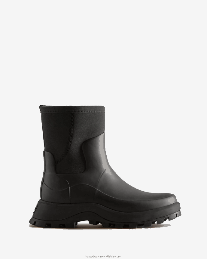 Women Hunter City Explorer Short Neoprene Boots Black 68TN2X1
