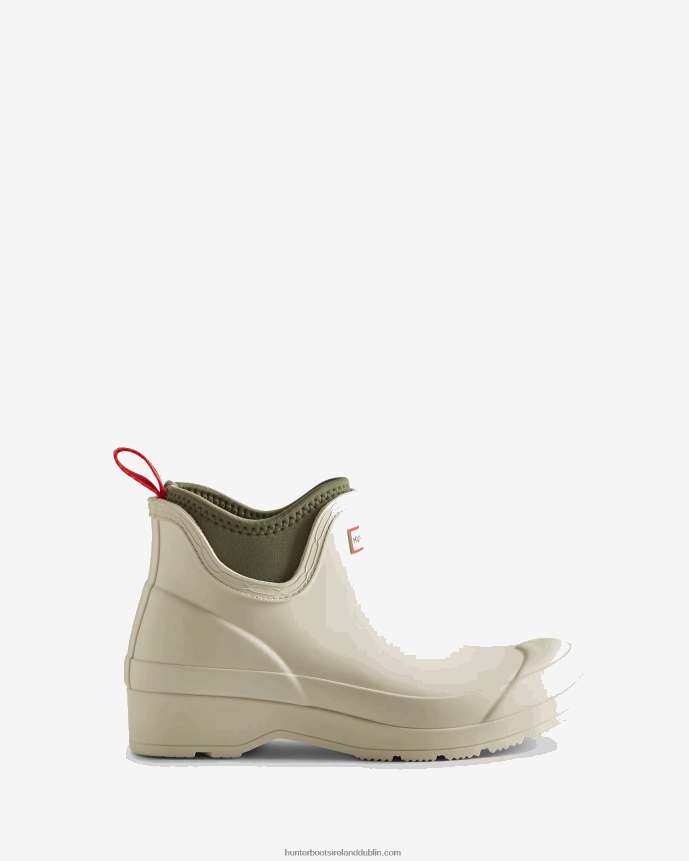 Women Hunter Play Neoprene Chelsea Boots Shaded White/Lichen Green 68TN2X4