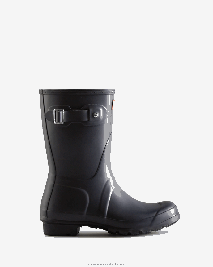Women Hunter Original Short Rain Boots Navy 68TN2X20