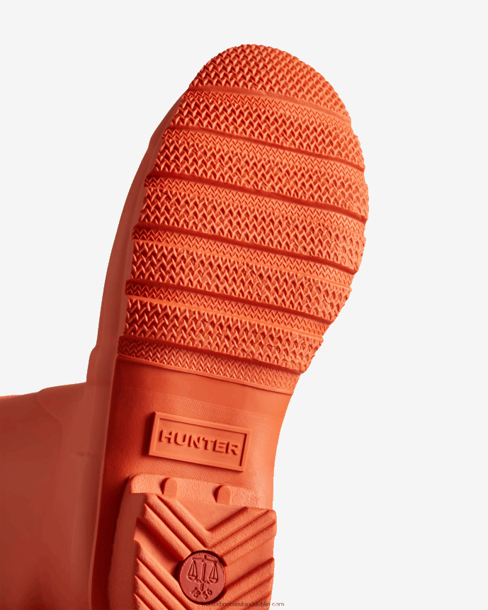 Women Hunter Original Short Rain Boots Rorbu Rust 68TN2X171
