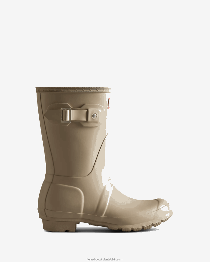 Women Hunter Original Short Rain Boots Skimming Stone 68TN2X21