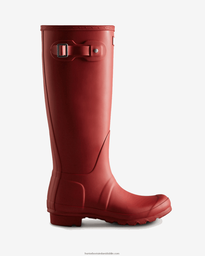 Women Hunter Original Tall Rain Boots Military Red 68TN2X59