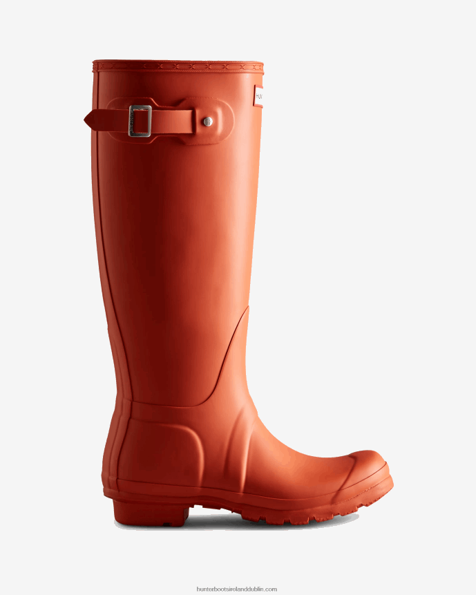 Women Hunter Original Tall Rain Boots Rorbu Rust 68TN2X186