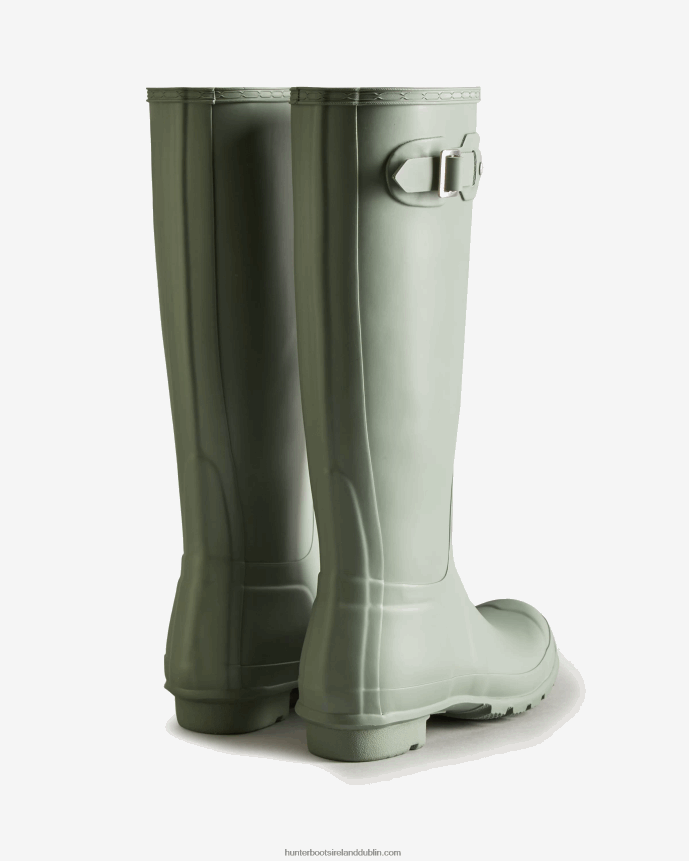 Women Hunter Original Tall Rain Boots Sweet Gale Green 68TN2X224