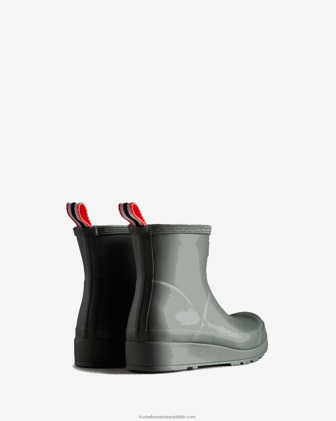 Women Hunter Play Short Rain Boots Arctic Moss Green 68TN2X83