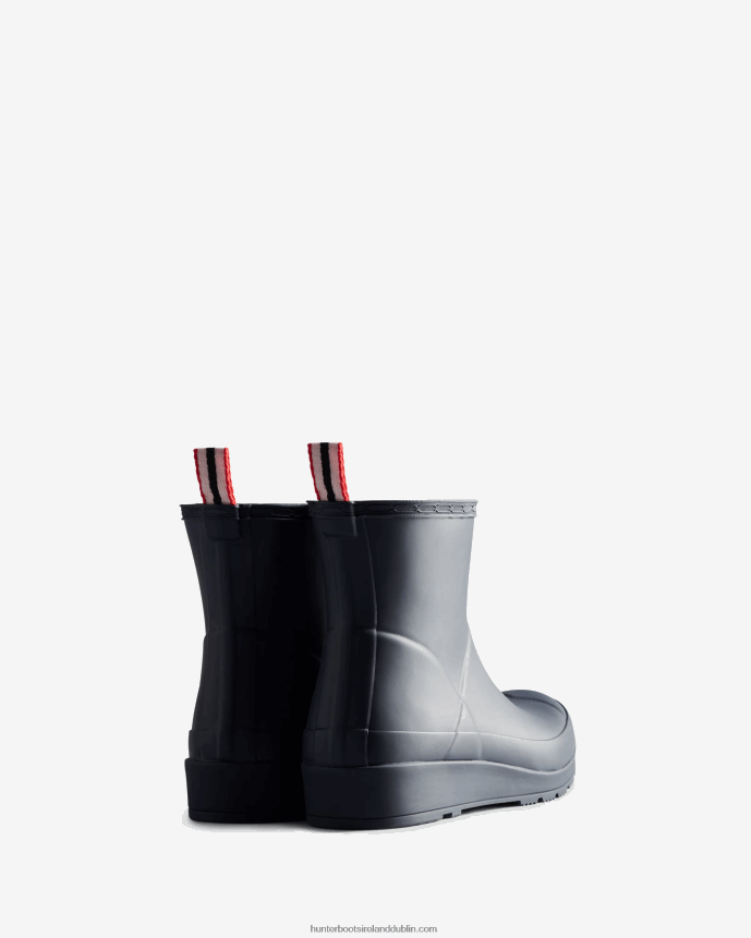 Women Hunter Play Short Rain Boots Valtameri Blue 68TN2X84